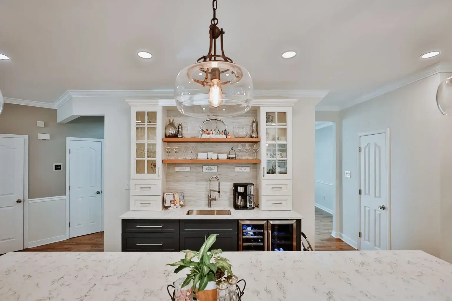 Kitchen remodeling project example